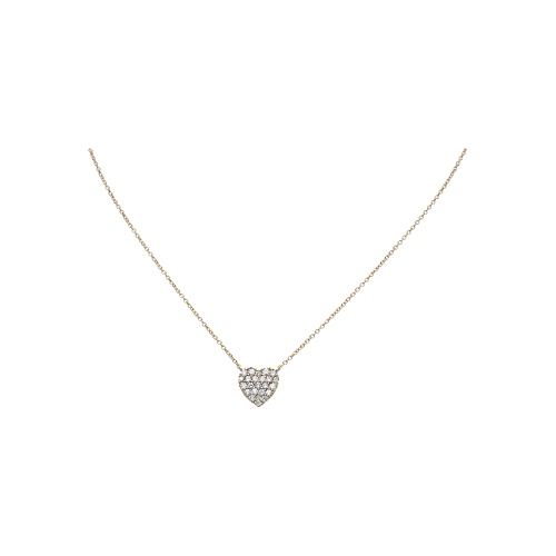 Accedi alla scheda di Bartorelli Italian Jewels COLLANA GIROCOLLO IN ORO ROSA CON CUORE IN PAV&Egrave; DI DIAMANTI BIANCHI - VN26694DP