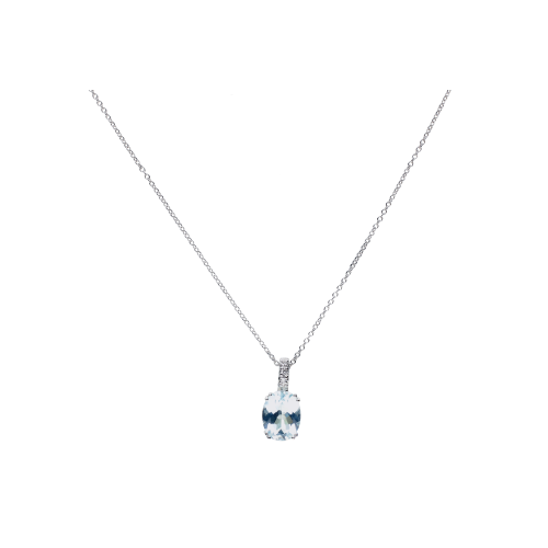 Accedi alla scheda di Bartorelli Italian Jewels COLLANA IN ORO BIANCO CON ACQUAMARINA E DIAMANTI - 0050838233