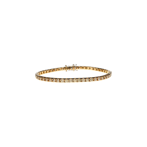 Accedi alla scheda di Bartorelli Italian Jewels BRACCIALE TENNIS IN ORO ROSA E DIAMANTI BROWN - 329-L1051-H