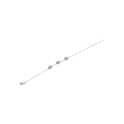 Accedi al prodotto correlato Bartorelli Italian Jewels BRACCIALE IN ORO BIANCO CON TARTARUGHE IN PAV&Egrave; DI DIAMANTI - BABR050