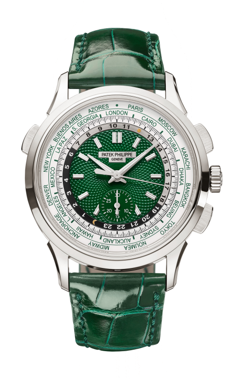 Accedi alla scheda di Patek Philippe COMPLICAZIONI ORA UNIVERSALE, CRONOGRAFO FLYBACK, CARICA AUTOMATICA - 5930P-001