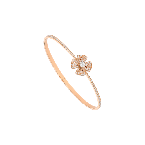Accedi alla scheda di Bulgari BRACCIALE FIOREVER IN ORO ROSA E PAV&Egrave; DI DIAMANTI - BR859039 - BR859039