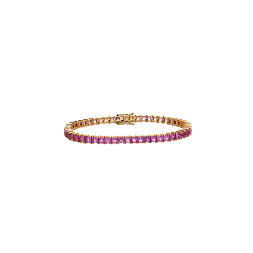 Accedi alla scheda di Bartorelli Italian Jewels BRACCIALE TENNIS IN ORO ROSA CON ZAFFIRI ROSA - BRSCL34P/ZR