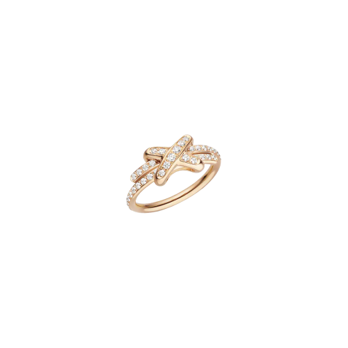 Accedi alla scheda di Chaumet CHAUMET - ANELLO JEUX DE LIENS IN ORO ROSA E DIAMANTI - 082179 - 082179