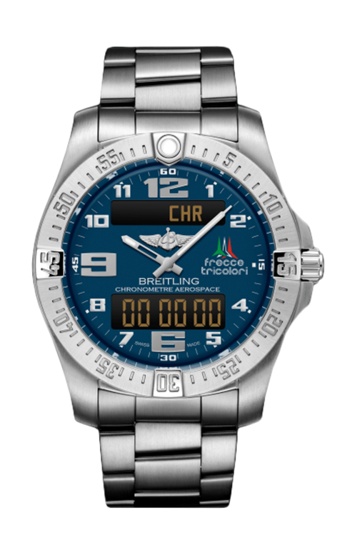 Accedi alla scheda di Breitling CHRONOMAT AEROSPACE EVO FRECCE TRICOLORI - E79363101C3E1