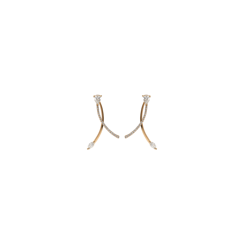 Accedi al prodotto correlato Bartorelli Italian Jewels ORECCHINI PENDENTI IN ORO ROSA E DIAMANTI - VE28840DP