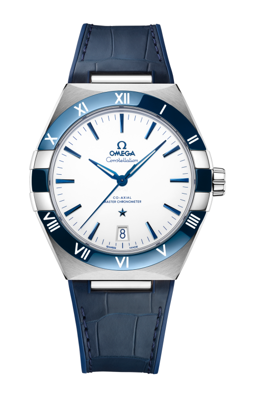 Accedi al prodotto correlato Omega CONSTELLATION 41 MM, ACCIAIO SU PELLE - 131.33.41.21.04.001
