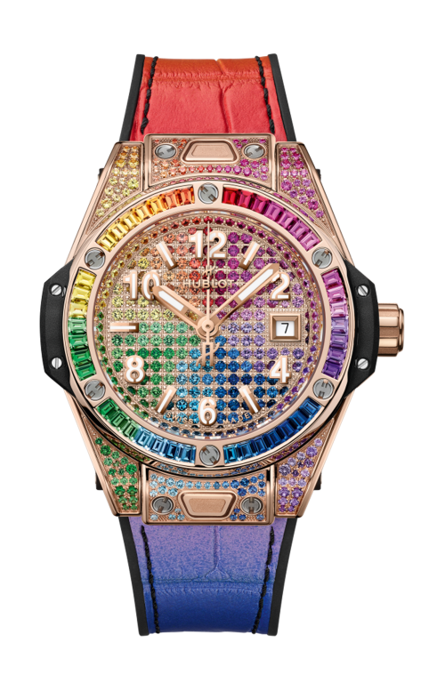 Accedi alla scheda di Hublot BIG BANG ONE CLICK KING GOLD RAINBOW 33 MM - 485.OX.9900.LR.0999