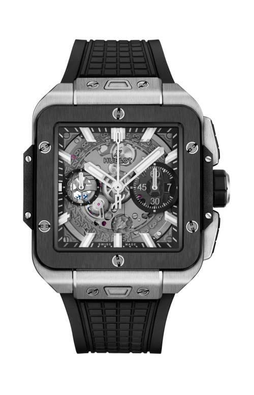 Accedi al prodotto correlato Hublot SQUARE BANG UNICO TITANIUM CERAMIC 42 MM - 821.NM.0170.RX