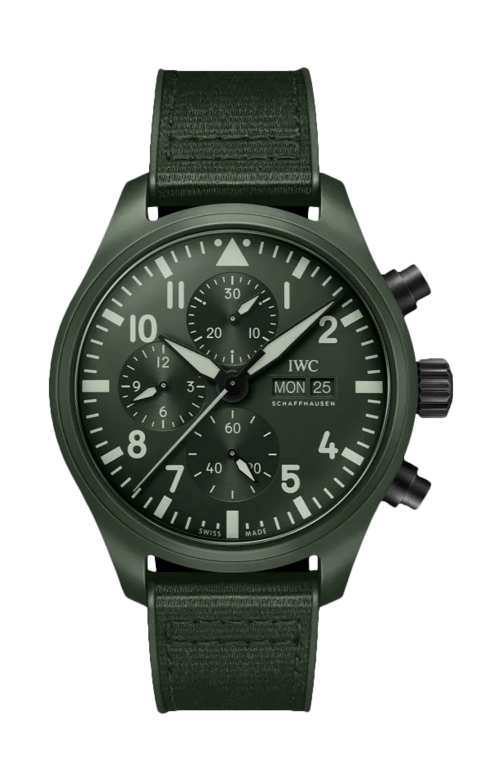 Accedi al prodotto correlato Iwc Schaffhausen PILOT&rsquo;S WATCH CHRONOGRAPH TOP GUN EDITION 