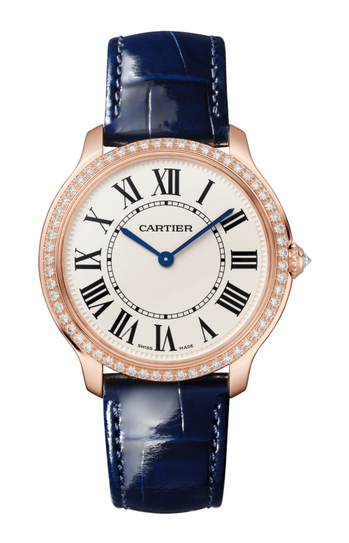 Accedi alla scheda di Cartier RONDE LOUIS CARTIER, 36 MM, ORO ROSA, DIAMANTI, QUARZO - WJRN0011