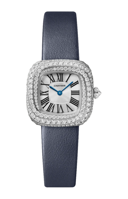 Accedi alla scheda di Cartier COUSSIN DE CARTIER, MODELLO PICCOLO, QUARZO, ORO BIANCO, DIAMANTI - WJCS0002