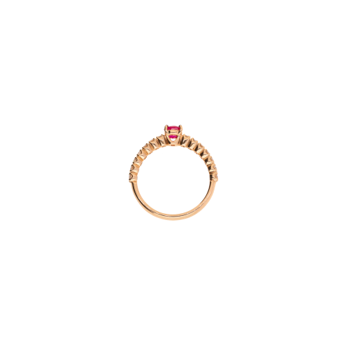 Accedi alla scheda di Bartorelli Italian Jewels ANELLO IN ORO ROSA CON RUBINO E  DIAMANTI - FA1141R007001