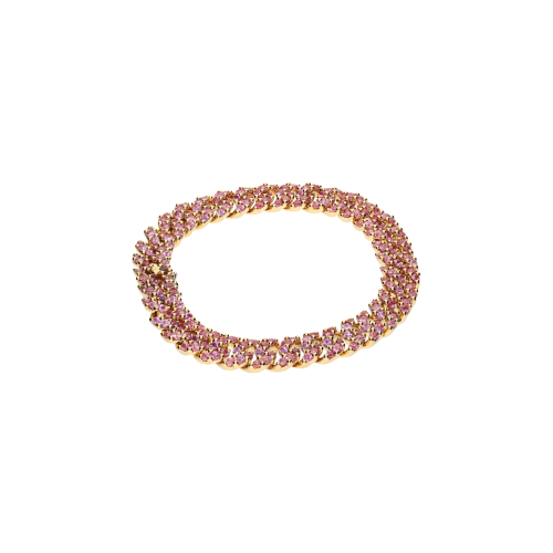 Accedi alla scheda di Bartorelli Italian Jewels BRACCIALE GROUMETTE IN ORO ROSA E ZAFFIRI ROSA - 089-114NS-OR-ZR