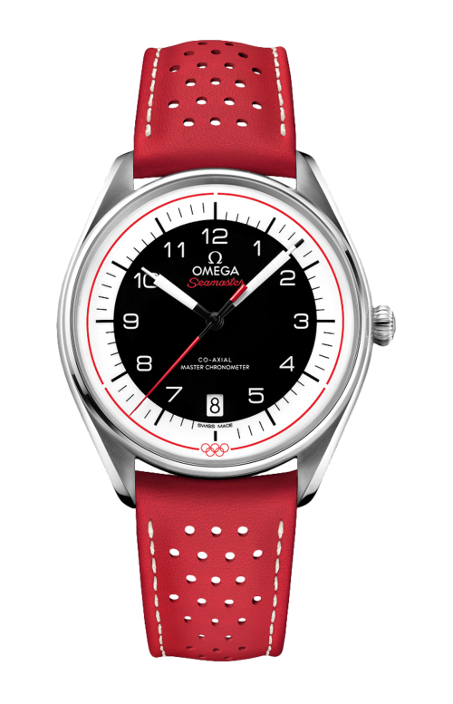 Accedi alla scheda di Omega SEAMASTER OLYMPIC OFFICIAL TIMEKEEPER 39,5 MM, ACCIAIO SU PELLE - LIMITED EDITION - 522.32.40.20.01.004