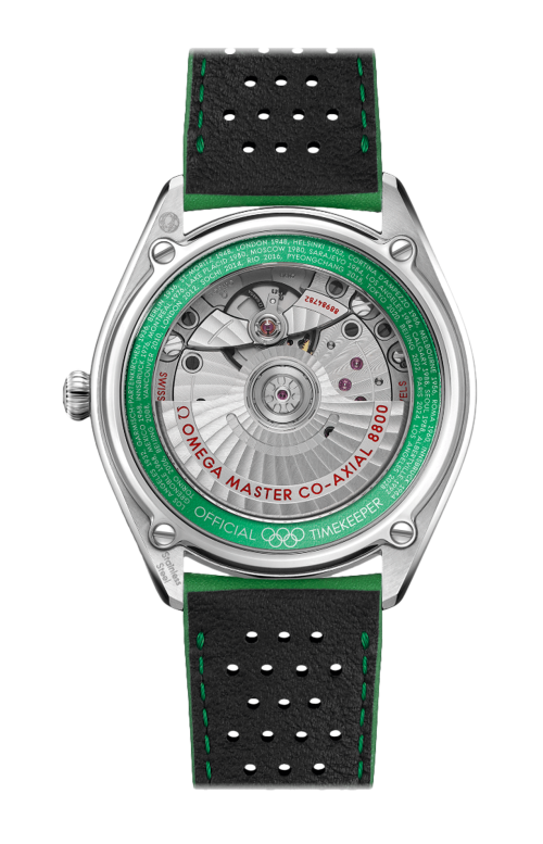 Accedi alla scheda di Omega SEAMASTER OLYMPIC OFFICIAL TIMEKEEPER 39,5 MM, ACCIAIO SU PELLE - LIMITED EDITION - 522.32.40.20.01.005