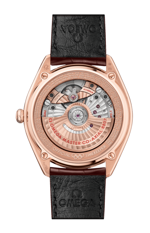 Accedi alla scheda di Omega SEAMASTER OLYMPIC OFFICIAL TIMEKEEPER 39,5 MM, ORO SEDNA&trade; SU PELLE - 522.53.40.20.04.003