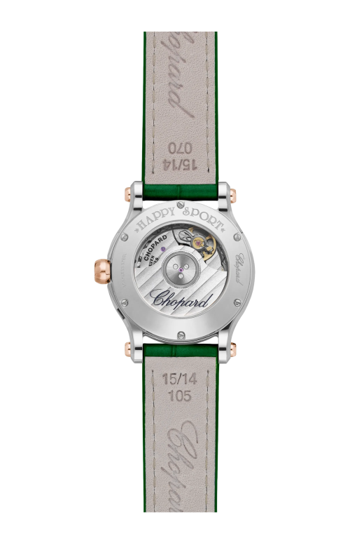 Accedi alla scheda di Chopard HAPPY SPORT 30 MM, AUTOMATICO, ORO ROSA ETICO, LUCENT STEEL&trade;, DIAMANTI - 278573