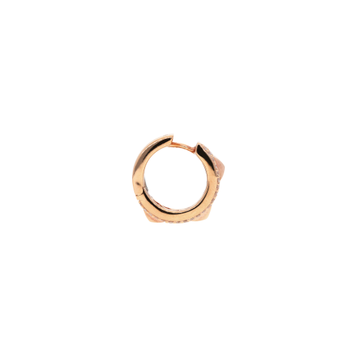 Accedi alla scheda di Bartorelli Italian Jewels ORECCHINI CERCHIO IN ORO ROSA PAVE' DI DIAMANTI BIANCHI - VE29013DP