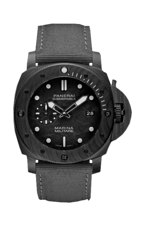Accedi alla scheda di Panerai SUBMERSIBLE MARINA MILITARE CARBOTECH&trade; 47 MM - DOPPIO CINTURINO - PAM02979