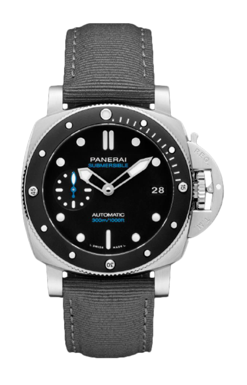 Accedi al prodotto correlato Panerai SUBMERSIBLE 42 MM - DOPPIO CINTURINO - PAM02683