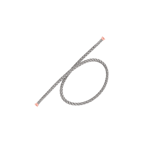 Accedi alla scheda di Fred CABLE ACCIAIO PER BRACCIALE MODELLO LARGE IN ORO ROSA - 6B0215 - 6B0215