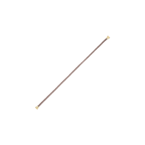 Accedi alla scheda di Fred CABLE TAUPE PER BRACCIALE MODELLO MEDIO IN ORO GIALLO - 6B0369 - 6B0369