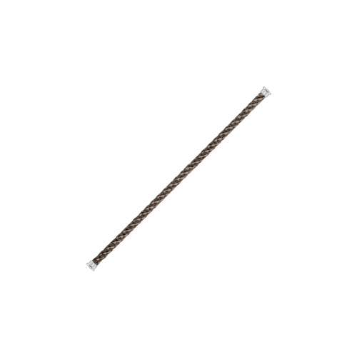 Accedi alla scheda di Fred CABLE GRIGIO TEMPESTA PER BRACCIALE MODELLO LARGE IN ORO BIANCO O ACCIAIO - 6B1071 - 6B1071