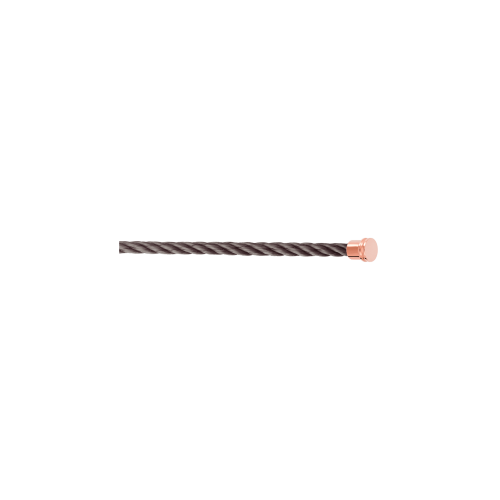 Accedi alla scheda di Fred CABLE GRGIO TEMPESTA PER BRACCIALE MODELLO MEDIO IN ORO ROSA -  6B1076 - 6B1076