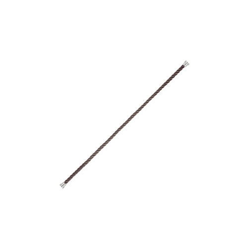 Accedi alla scheda di Fred CABLE GRGIO TEMPESTA PER BRACCIALE MODELLO MEDIO IN ORO BIANCO -  6B1077 - 6B1077