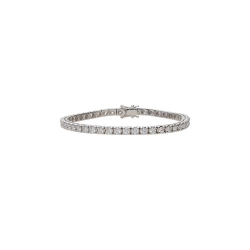 Accedi al prodotto correlato Bartorelli Italian Jewels BRACCIALE TENNIS IN ORO BIANCO E DIAMANTI BIANCHI - 179-GRIF-48D