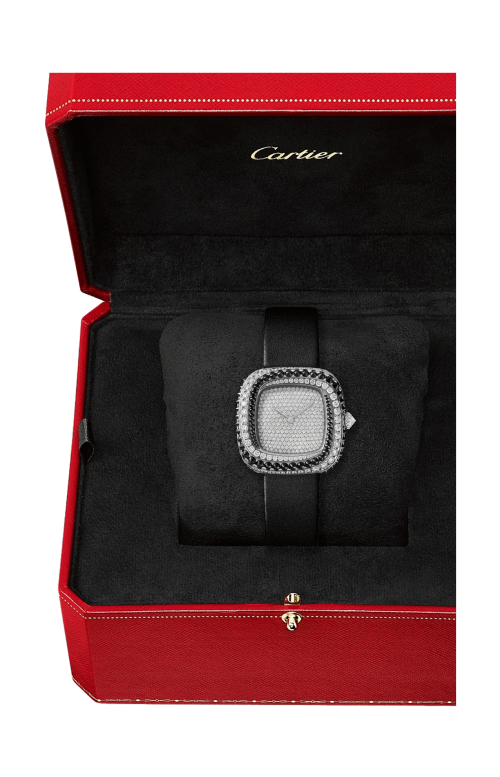 Accedi alla scheda di Cartier COUSSIN DE CARTIER, MODELLO MEDIO, QUARZO, ORO BIANCO, DIAMANTI - WJCS0007