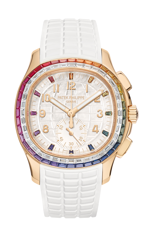 Accedi alla scheda di Patek Philippe CRONOGRAFO AQUANAUT LUCE &ldquo;RAINBOW&rdquo;, CARICA AUTOMATICA - 7968/300R-001