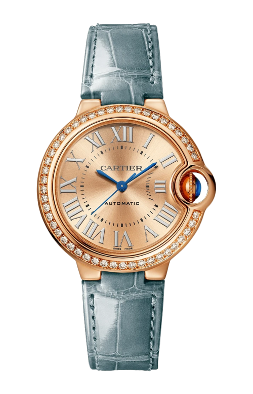 Accedi alla scheda di Cartier BALLON BLEU DE CARTIER 33 MM, AUTOMATICO, ORO ROSA, DIAMANTI - WJBB0076