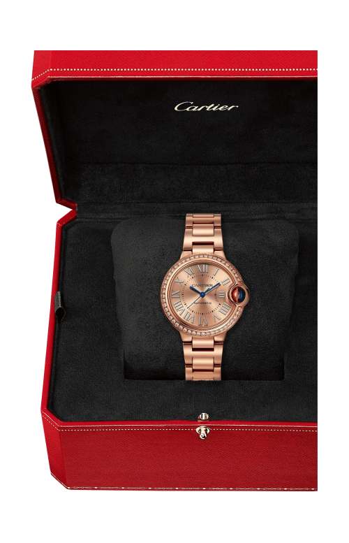 Accedi alla scheda di Cartier BALLON BLEU DE CARTIER 33 MM, AUTOMATICO, ORO ROSA, DIAMANTI - WJBB0077