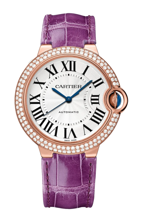 Accedi alla scheda di Cartier BALLON BLEU DE CARTIER 36 MM, AUTOMATICO, ORO ROSA, DIAMANTI - WJBB0050