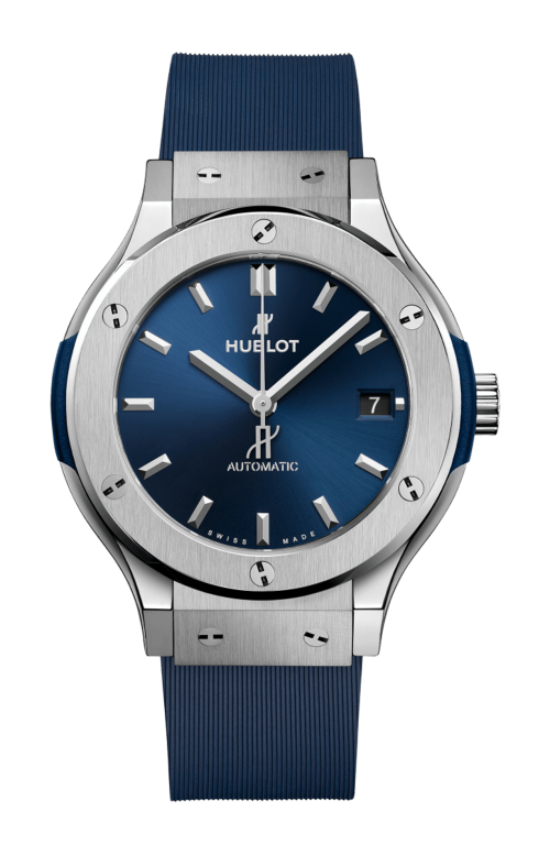Accedi alla scheda di Hublot CLASSIC FUSION TITANIUM BLUE 38 MM - 565.NX.7170.RX