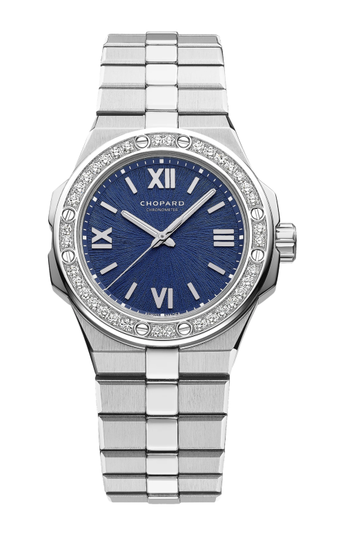 Accedi alla scheda di Chopard ALPINE EAGLE 33 MM, AUTOMATICO, LUCENT STEEL&trade;, DIAMANTI - 298617