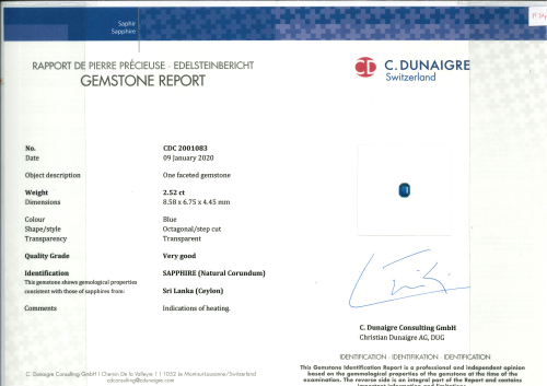 Accedi al prodotto correlato Bartorelli Italian Jewels ANELLO IN ORO BIANCO CON ZAFFIRO BLU CENTRALE E DIAMANTI BIANCHI CERTIFICATI ORIGINALI - 000-4911NS