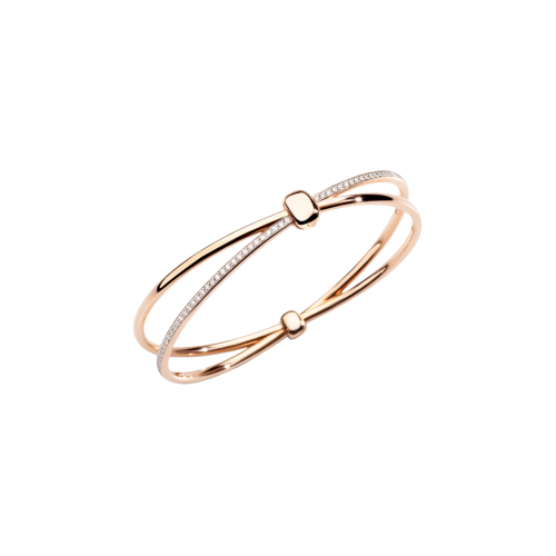 Accedi al prodotto correlato Pomellato BANGLE POMELLATO TOGETHER IN ORO ROSA CON DIAMANTI BIANCHI SU ORO ROSA RODIATO BIANCO - PBC3070O7WHRDB000 - PBC3070O7WHRDB000