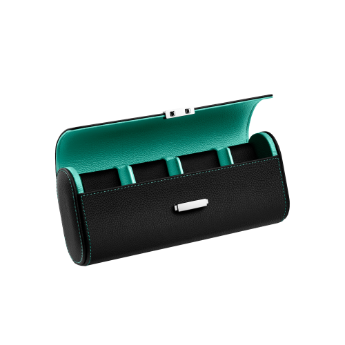 Accedi alla scheda di Scatola Del Tempo SCATOLA DEL TEMPO POCHETTE BLACK/BLUE TIFFANY