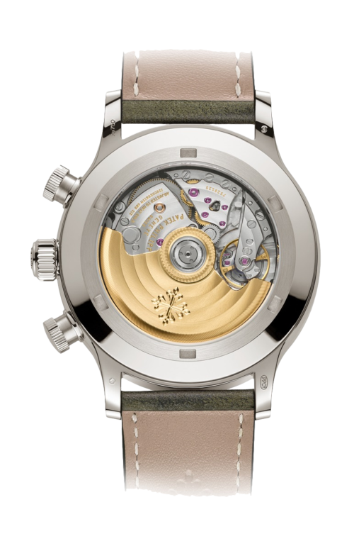 Accedi alla scheda di Patek Philippe COMPLICAZIONI CALATRAVA PILOT TRAVEL TIME CRONOGRAFO, CARICA AUTOMATICA - 5924G-010