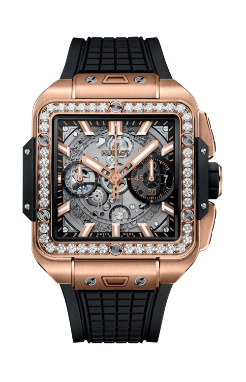 Accedi alla scheda di Hublot SQUARE BANG UNICO KING GOLD DIAMONDS 42 MM - 821.OX.0180.RX.1204