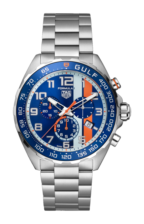 Accedi al prodotto correlato Tag Heuer TAG HEUER FORMULA 1 CHRONOGRAPH X GULF - CAZ101AT.BA0842
