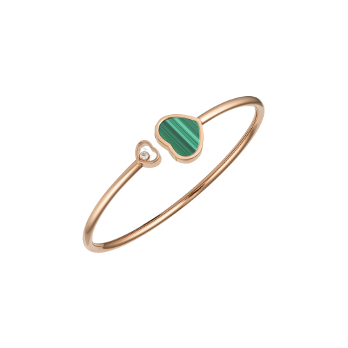 Accedi alla scheda di Chopard CHOPARD - HAPPY HEARTS, ORO ROSA ETICO, DIAMANTE MALACHITE - 857482-5110 - 857482