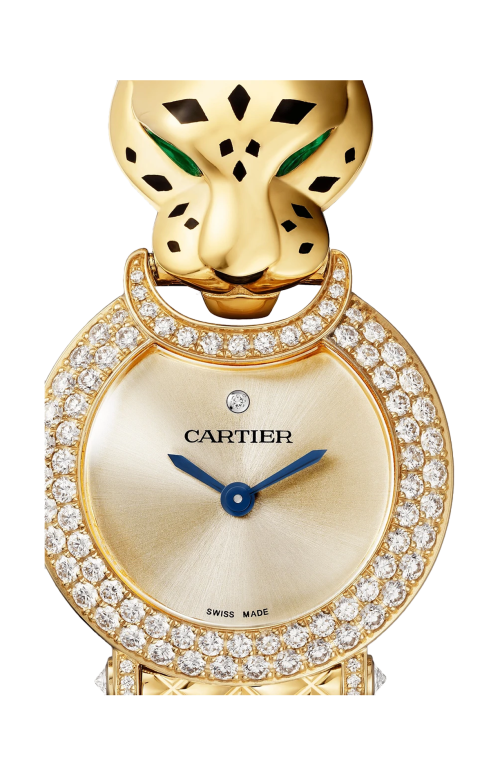 Accedi al prodotto correlato Cartier LA PANTH&Egrave;RE DE CARTIER, ORO GIALLO, DIAMANTI, TSAVORITE, QUARZO - HPI01727
