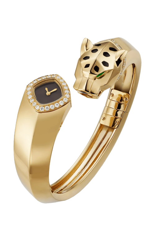 Accedi alla scheda di Cartier LA PANTH&Egrave;RE DE CARTIER, MISURA 17, ORO GIALLO, DIAMANTI, TSAVORITE, QUARZO - HPI01744