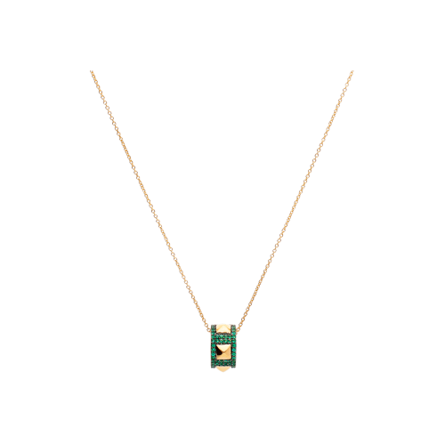 Accedi al prodotto correlato Bartorelli Italian Jewels GIROCOLLO IN ORO ROSA E PAVE' DI SMERALDI - VP29442EMP