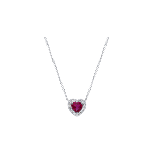 Accedi al prodotto correlato Bartorelli Italian Jewels GIROCOLLO IN ORO BIANCO CON RUBINO E DIAMANTI BIANCHI - 262704RB