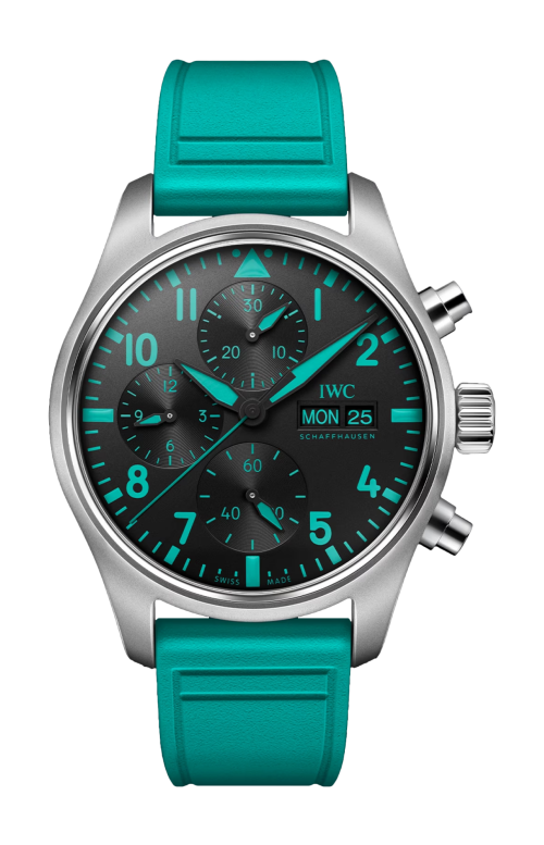 Accedi alla scheda di Iwc Schaffhausen PILOT&rsquo;S WATCH CHRONOGRAPH 41 EDITION &laquo;MERCEDES-AMG PETRONAS FORMULA ONE&trade; TEAM&raquo; - IW388108